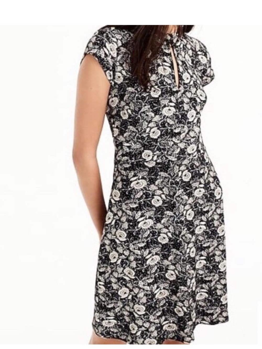 J.Crew Key Hole Floral Dress Size Medium